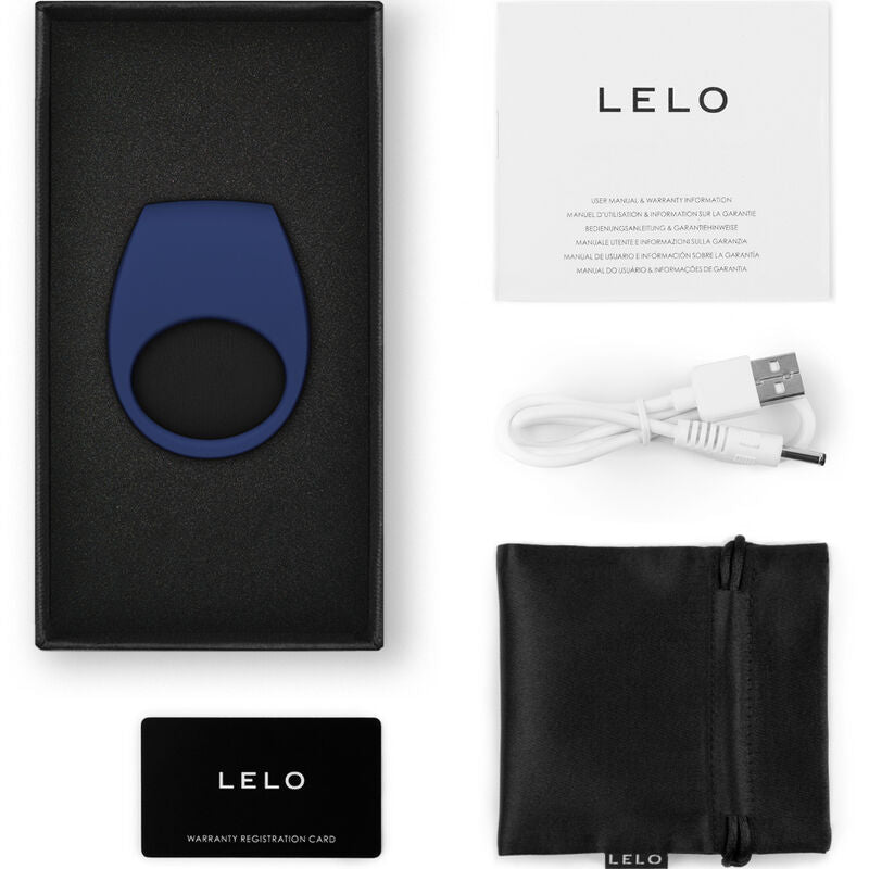 LELO - TOR 3 ANNEAU VIBRANT BLEU