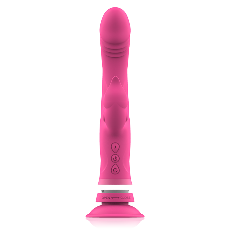INTENSE - JULY RABBIT VIBRATOR PINK SILICONE