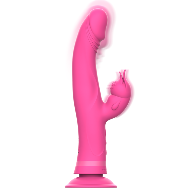 INTENSE - JULY RABBIT VIBRATOR PINK SILICONE