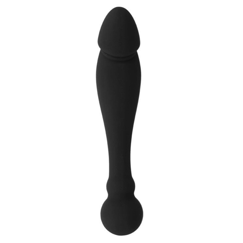 BLACK&SILVER - KARL G-SPOT STIMULATOR DILDO 18 CM