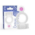 CASUAL LOVE - RING DOUBLE PLEASURE ANILLO TRANSPARENTE