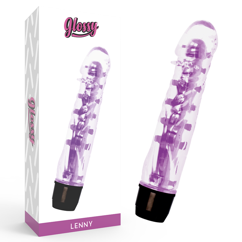 GLOSSY - VIBRATEUR LILA LENNY