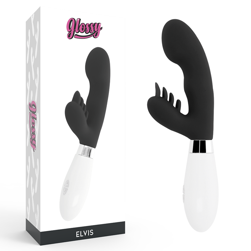 GLOSSY - BLACK ELVIS RABBIT