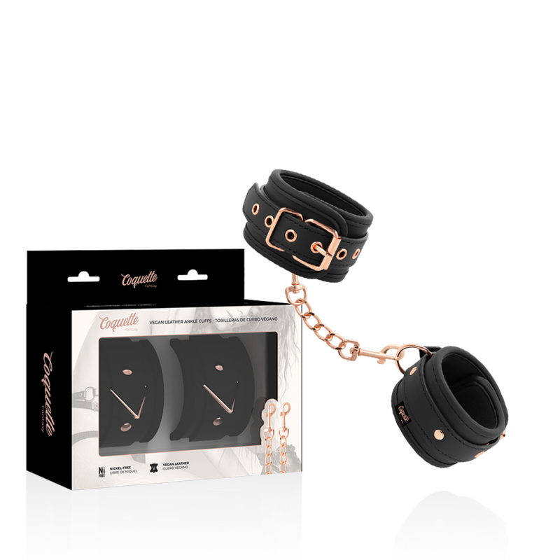 COQUETTE CHIC DESIRE - MENOTTES DE CHEVILLE FANTAISIE DOUBLÉES NÉOPRÈNE