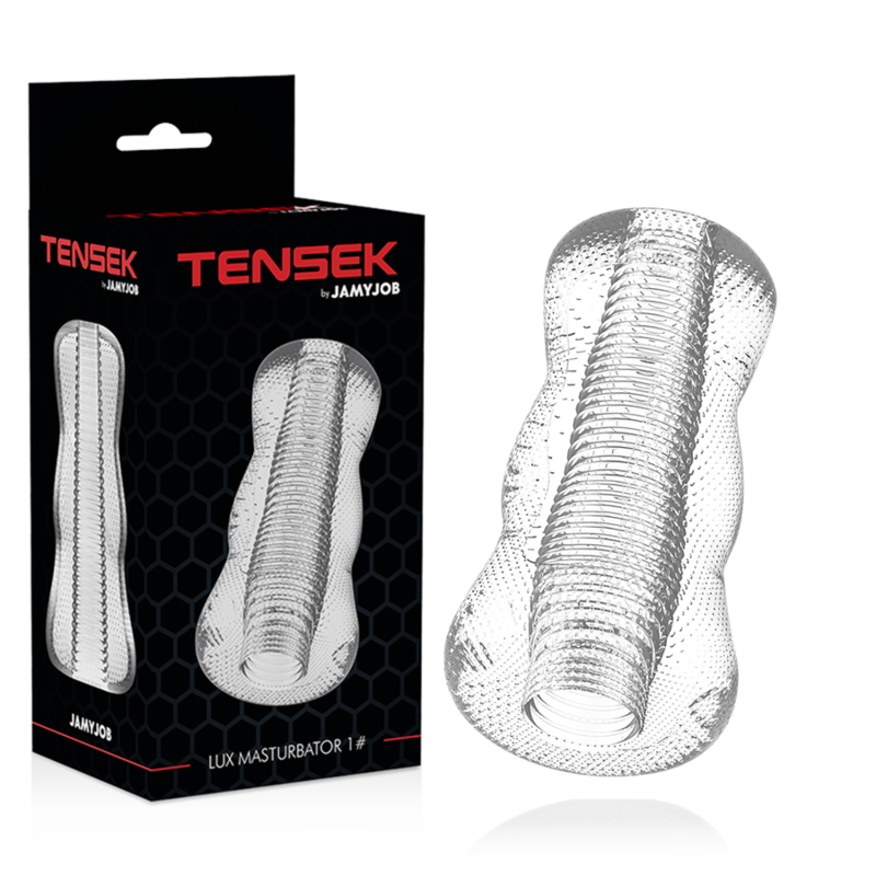 JAMYJOB - MASTURBATEUR EXTRÊME TENSEK 1 TRANSPARENT