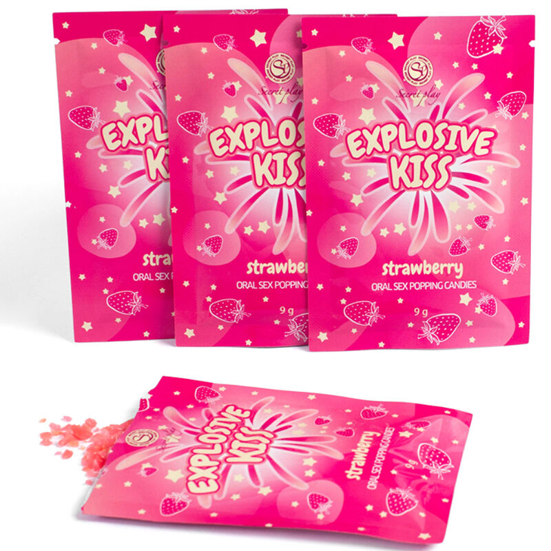SECRETPLAY - STRAWBERRY PUFF CANDIES