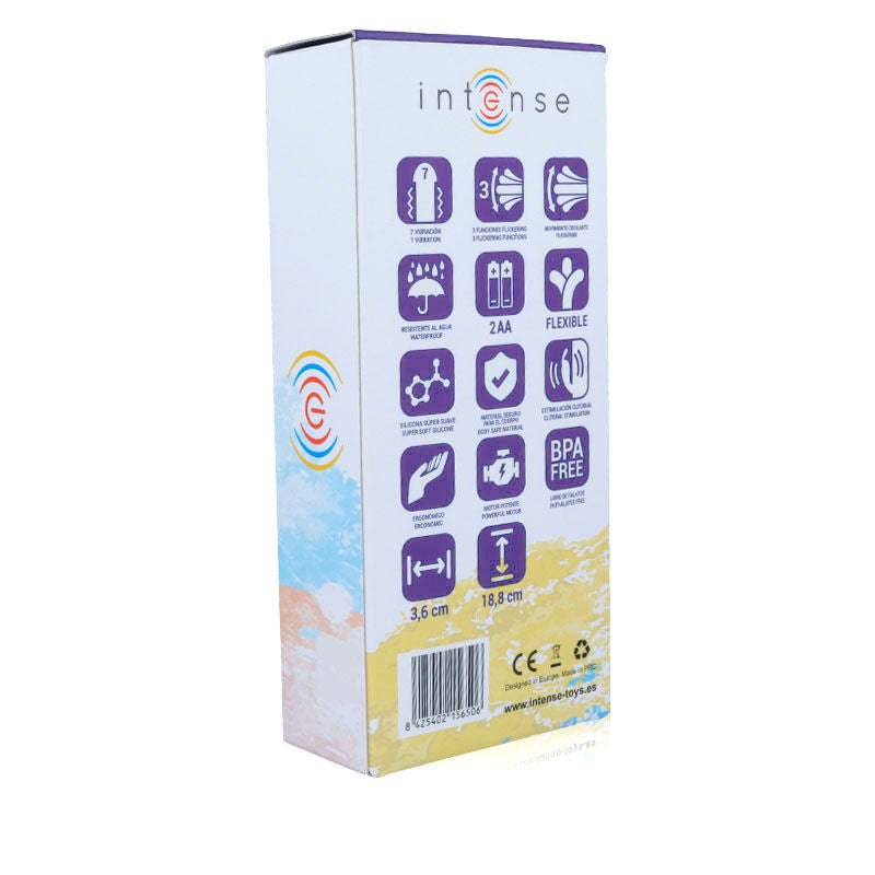 INTENSE - SUSY OSCILLATING SILICONE RABBIT LILAC VIBRATOR