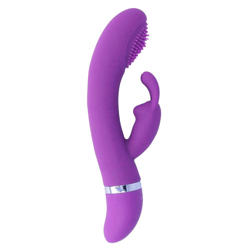 INTENSE - SUSY OSCILLATING SILICONE RABBIT LILAC VIBRATOR