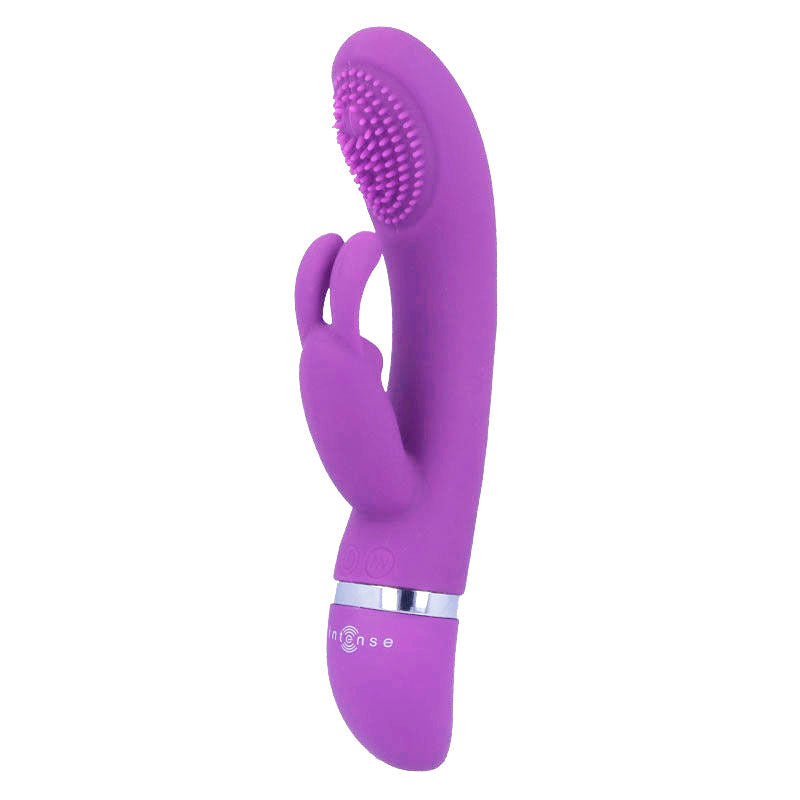 INTENSE - SUSY OSCILLATING SILICONE RABBIT LILAC VIBRATOR