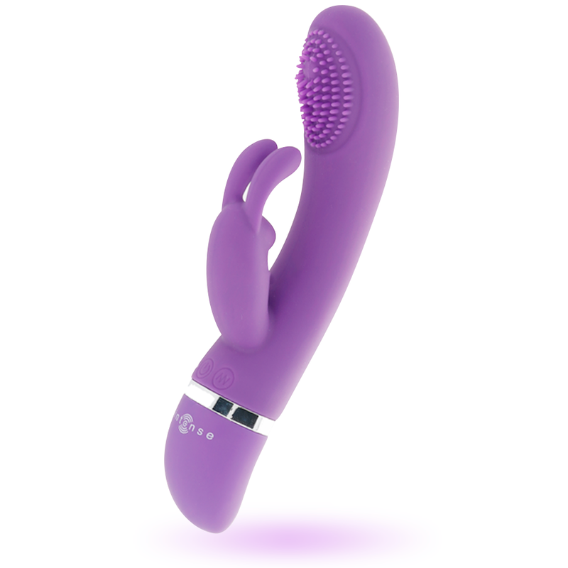INTENSE - SUSY OSCILLATING SILICONE RABBIT LILAC VIBRATOR