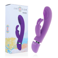 INTENSE - SUSY OSCILLATING SILICONE RABBIT LILAC VIBRATOR
