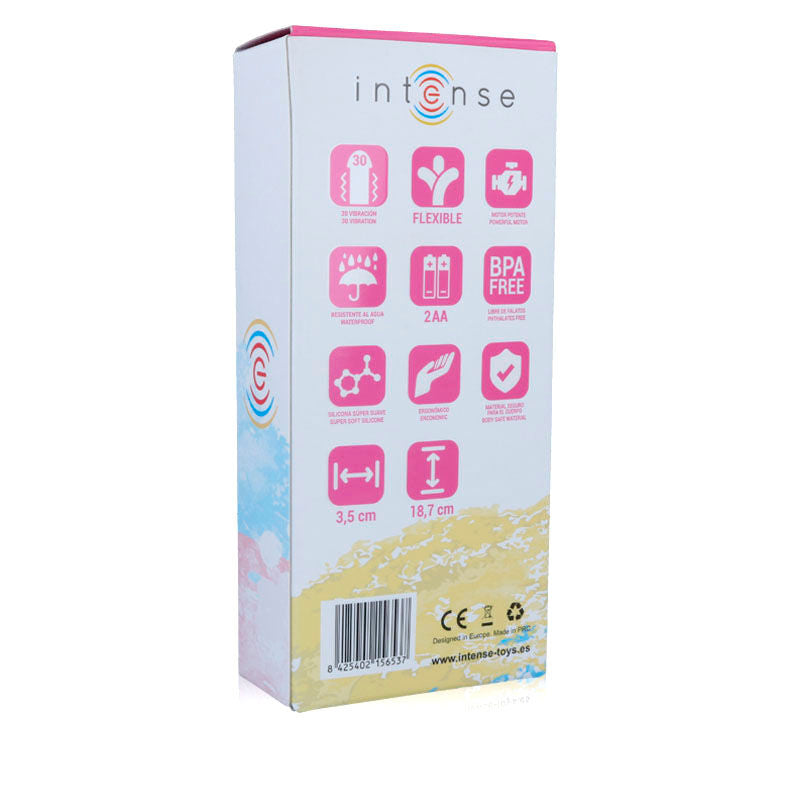INTENSE - LÉO VIBREUR ROSE SILICONE LUXE