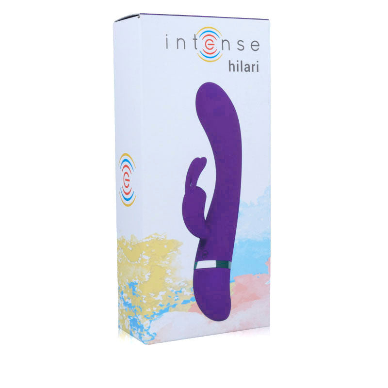 INTENSE - VIBRATEUR HILARI LILA EN SILICONE LUXE