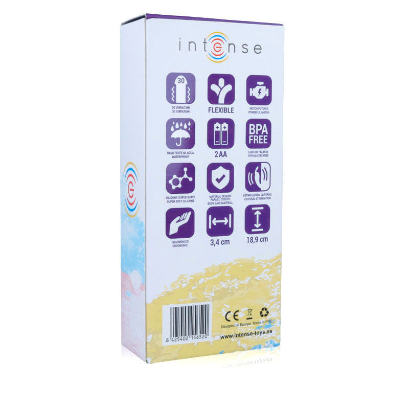 INTENSE - VIBRATEUR HILARI LILA EN SILICONE LUXE