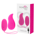 MORESSA - EDGAR SET DUO ŒUF TÉLÉCOMMANDÉ ET TÉLÉCOMMANDE AVEC VIBRATION INTÉGRÉE SILICONE PREMIUM TÉLÉCOMMANDE