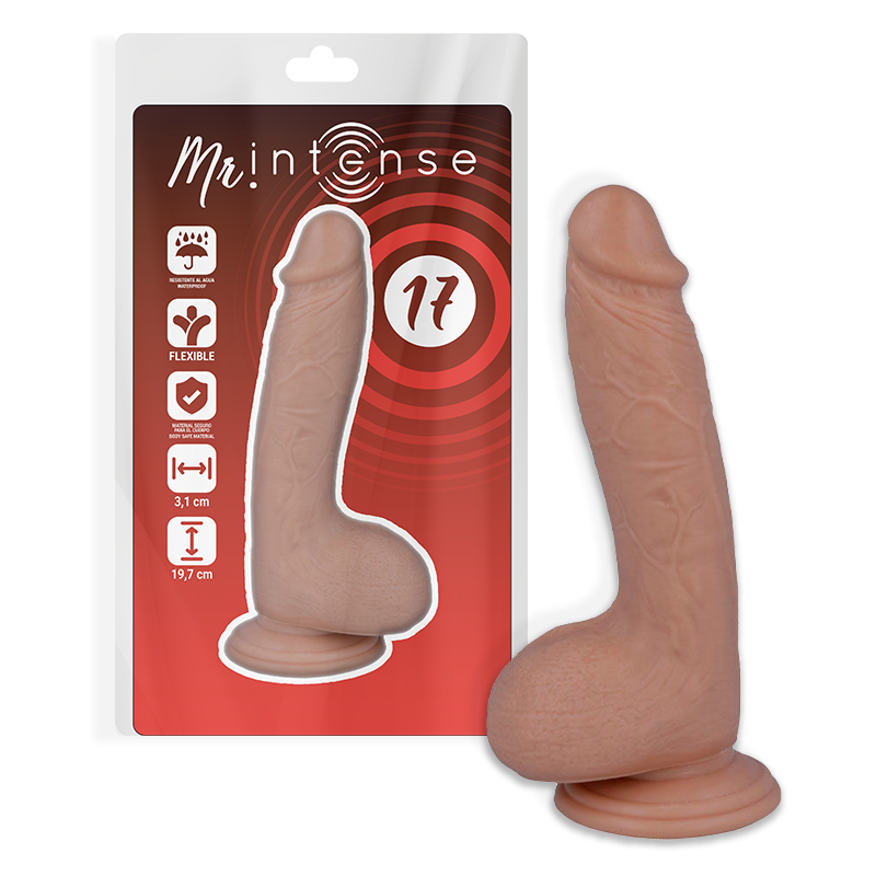 MR INTENSE - PÉNIS RÉALISTE DE 17 CM - Ø 4,1 CM
