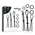 ADDICTED TOYS - KIT DE 7 ANNEAUX EN SILICONE SOUPLE