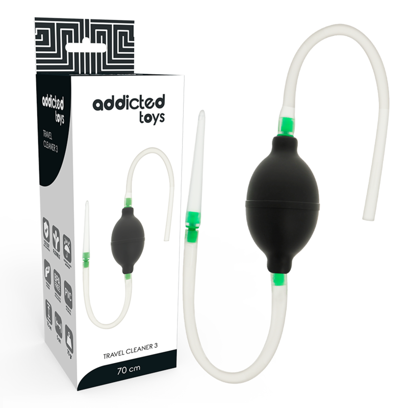 ADDICTED TOYS - KIT DE LAVE-SOIN NOIR