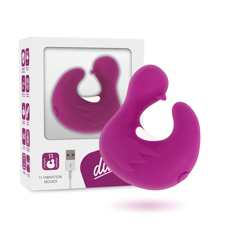 COVERME - DÉ À COUDRE EN SILICONE STIMULANT RECHARGEABLE DUCKYMANIA