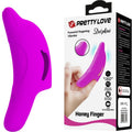PRETTY LOVE - DÉLPHINI PUISSANT STIMULATEUR DE DOIGT VIOLET