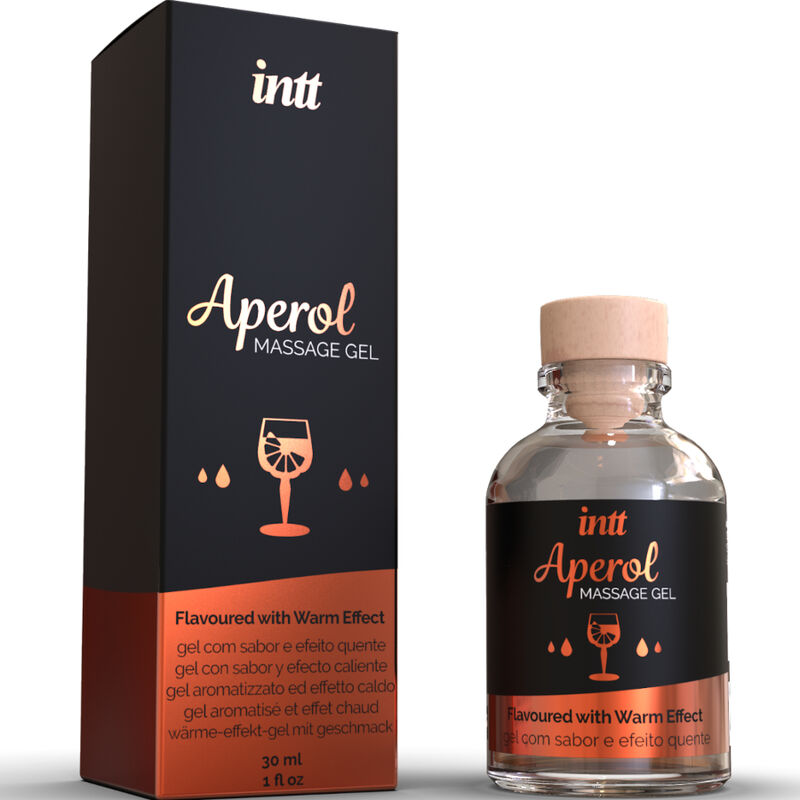 MASSAGE & ORAL SEX INTT - GEL DE MASSAGE APEROL EFFET CHAUD INTENSE