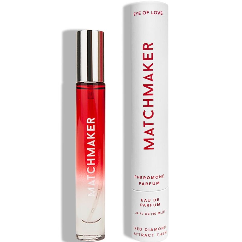 EYE OF LOVE - PARFUM POUR LUI ET ELLE MATCHMAKER DIAMANT ROUGE 10 ML