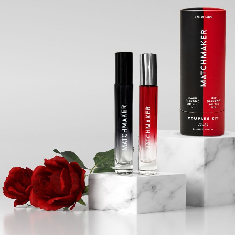 EYE OF LOVE - KIT DE PHÉROMONES POUR COUPLES MATCHMAKER 2 PIÈCES POUR ELLE ET LUI 20 ML