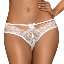 PENTHOUSE - ADORE ME CULOTTE BLANC S/M