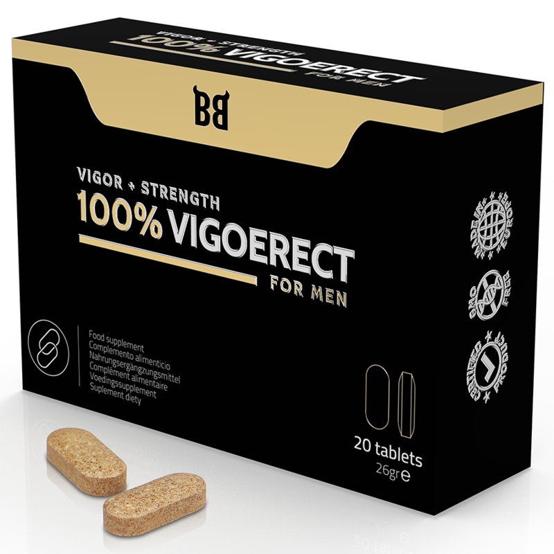 BLACK BULL - 100% VIGOERECT MEN'S ENHANCER 20 CAPSULES