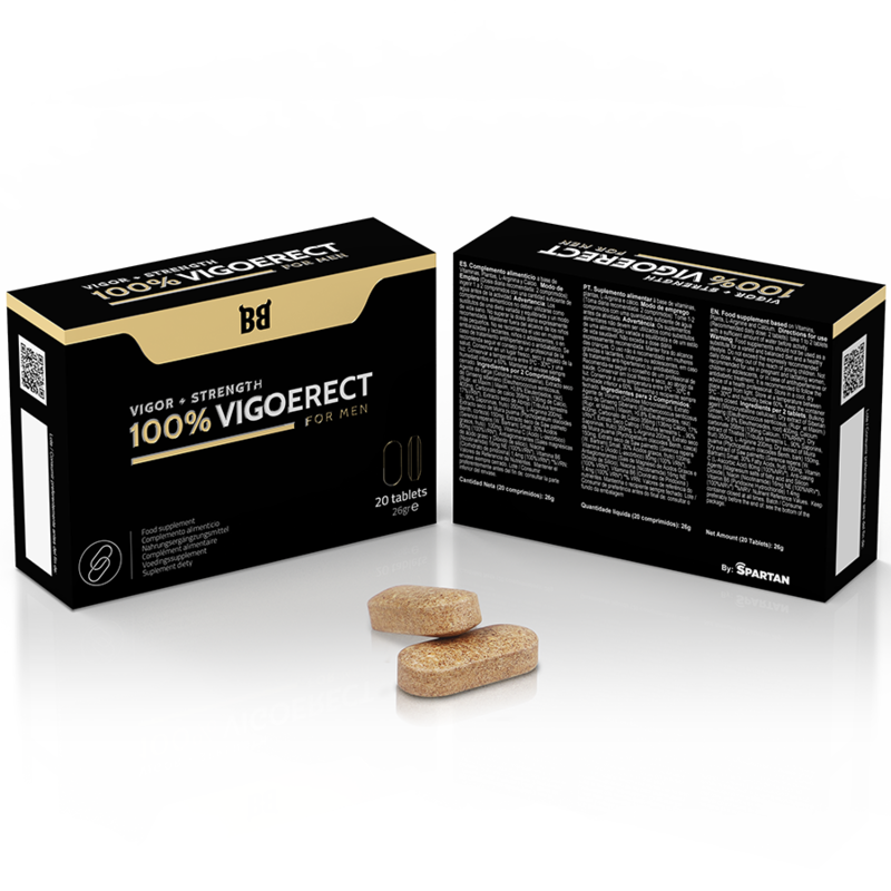 BLACK BULL - 100% VIGOERECT MEN'S ENHANCER 20 CAPSULES