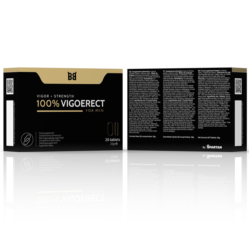 BLACK BULL - 100% VIGOERECT MEN'S ENHANCER 20 CAPSULES