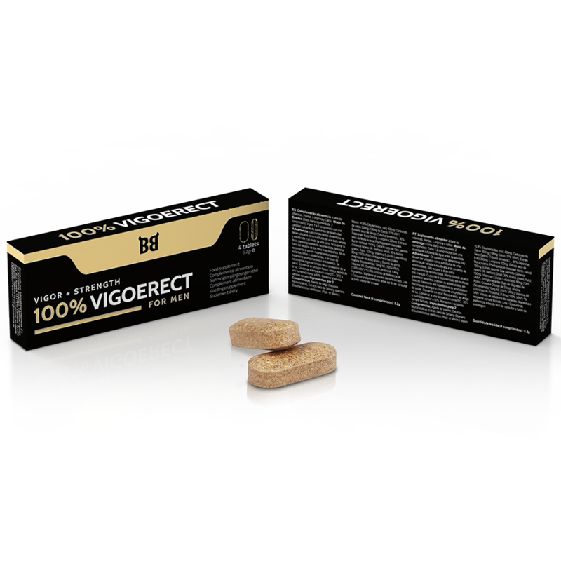 BLACK BULL - 100% VIGOERECT MEN'S ENHANCER 4 CAPSULES