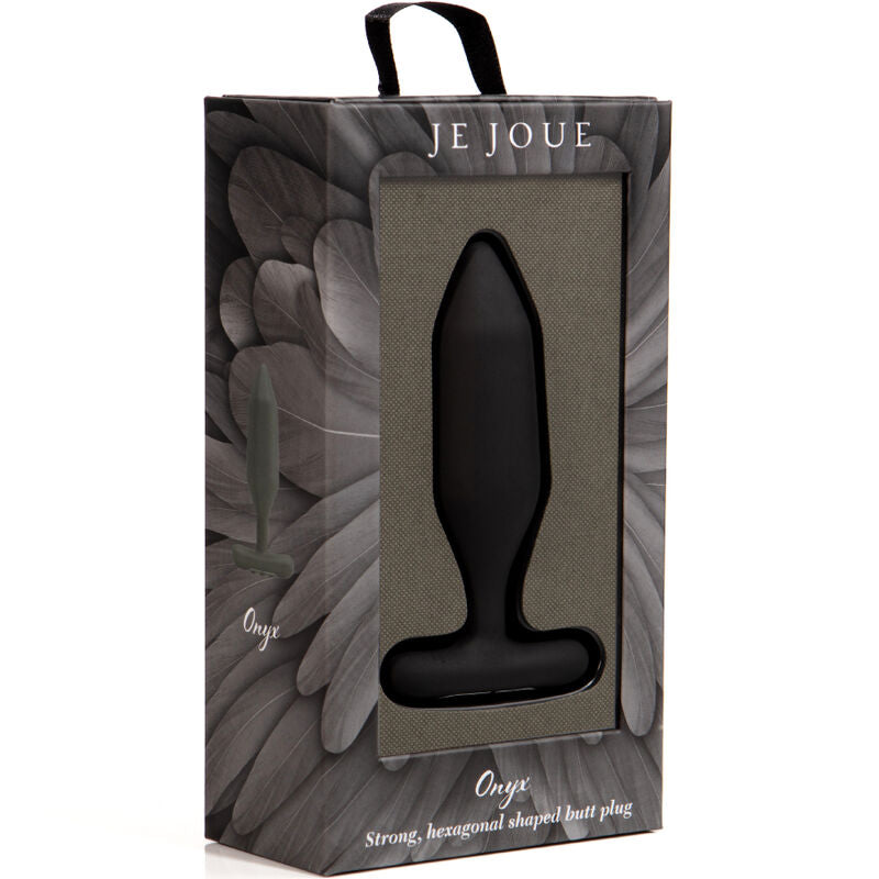 JE JOUE - ONYX PLUG ANAL VIBRANT NOIR