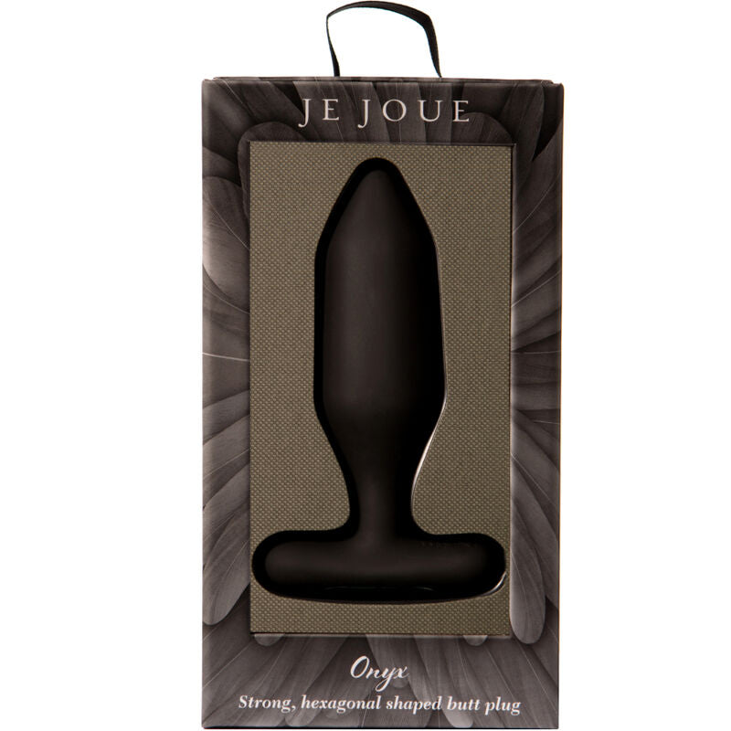 JE JOUE - ONYX PLUG ANAL VIBRANT NOIR