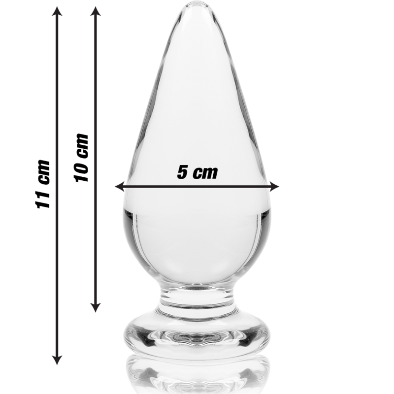 NEBULA SERIES BY IBIZA - MODÈLE 4 BOUCHES CRISTAL TRANSPARENT 11 CM -OU- 5 CM