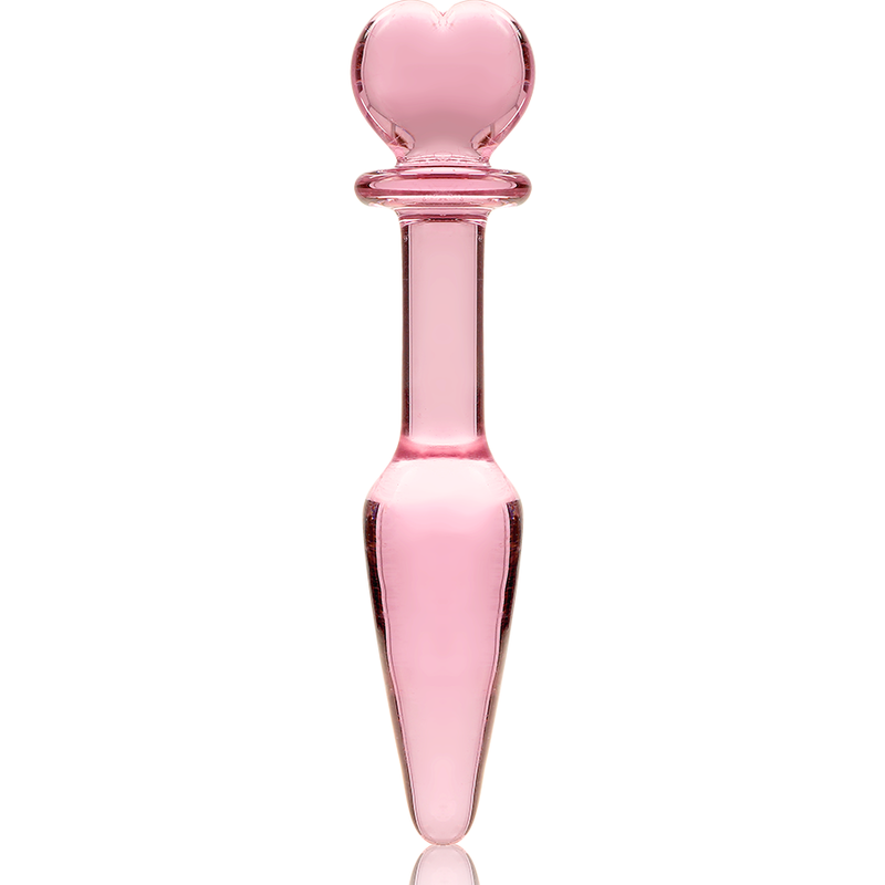 SÉRIE NEBULA PAR IBIZA - MODÈLE 7 FICHE CRISTAL ROSE 13.5 CM -O- 3 CM