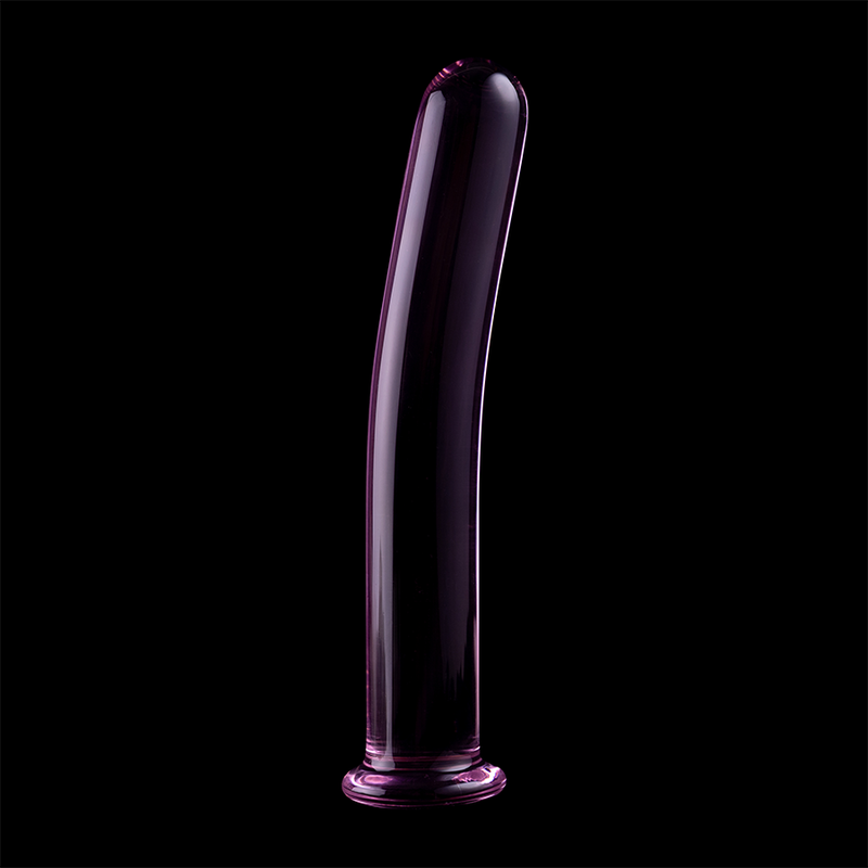 NEBULA SERIES BY IBIZA - MODELO 8 DILDO CRISTAL ROSA 14.5 CM -O- 2 CM