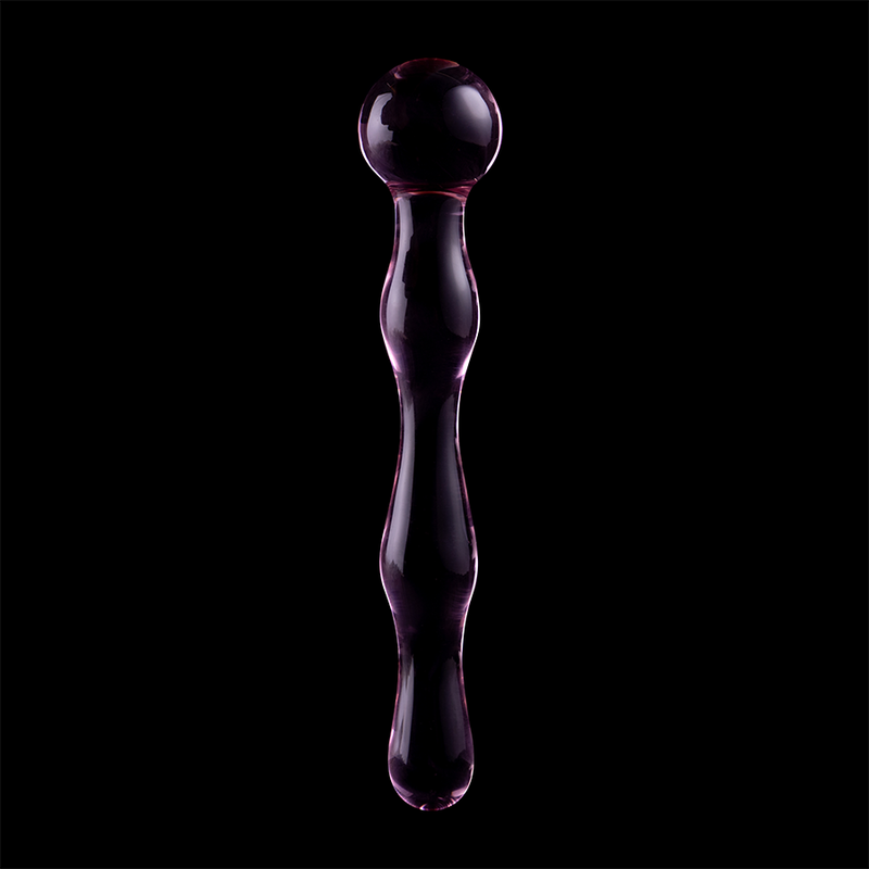 NEBULA SERIES BY IBIZA - MODEL 13 PINK CRYSTAL DILDO 18 CM -OR- 3.5 CM