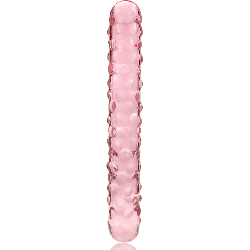NEBULA SERIES BY IBIZA - MODEL 15 PINK CRYSTAL DILDO 18.5 CM -OR- 3 CM
