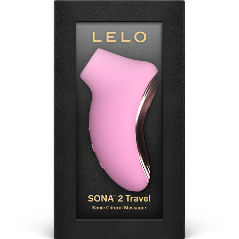LELO - SONA 2 TRAVEL MASSEUR CLITORIDIEN SONIQUE ROSE