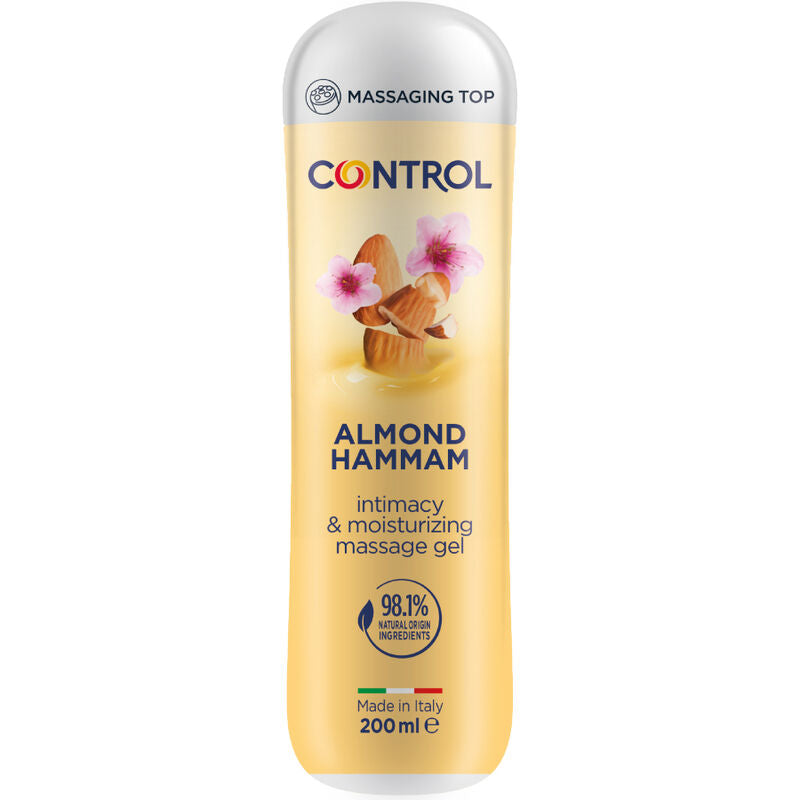 CONTRÔLE - GEL DE MASSAGE 3 EN 1 LAIT D'AMANDE 200 ML