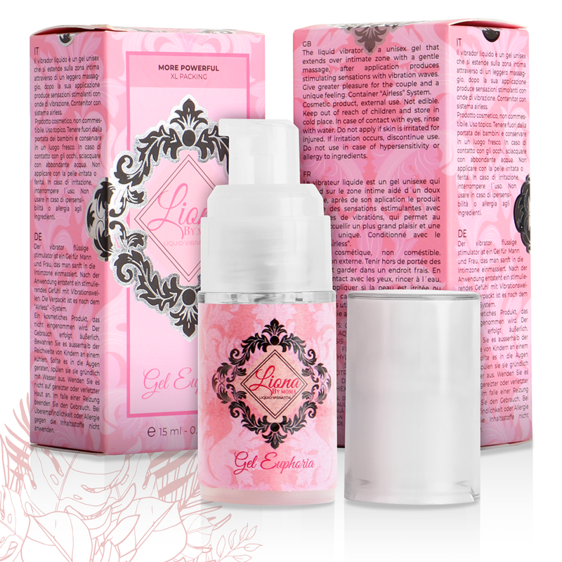 LIONA BY MOMA - VIBREUR LIQUIDE EUPHORIA GEL 15 ML