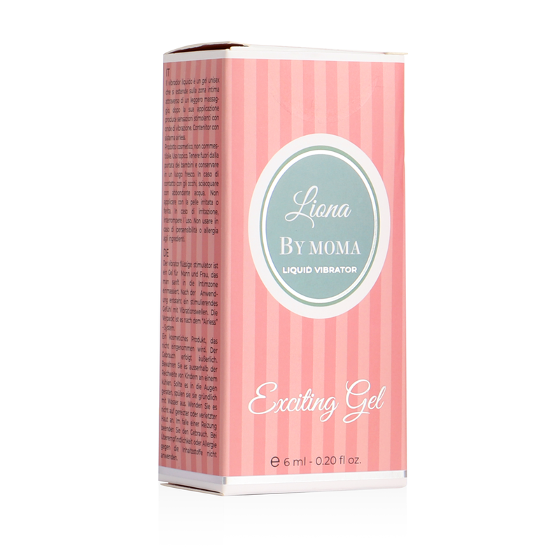 LIONA BY MOMA - VIBRATEUR LIQUIDE EXCITING GEL 6 ML