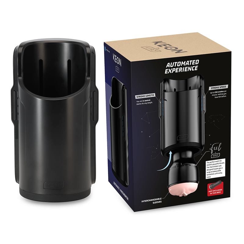 KIIROO - KEON + FEEL NICOLETTE SHEA STROKER + AQUA QUALITY LUBRICANT 50 ML 