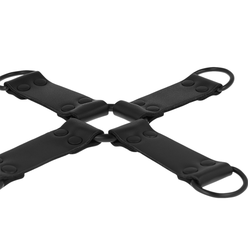 INTENSE - FETISH MULTIPLE HOOK FOR HANDS AND FOOT MADE OF VEGAN LEATHER