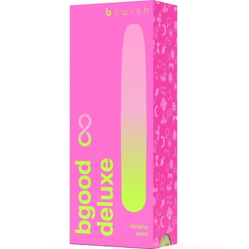 B SWISH - VIBRATEUR RECHARGEABLE EN SILICONE ROSE BGOOD INFINITE DELUXE