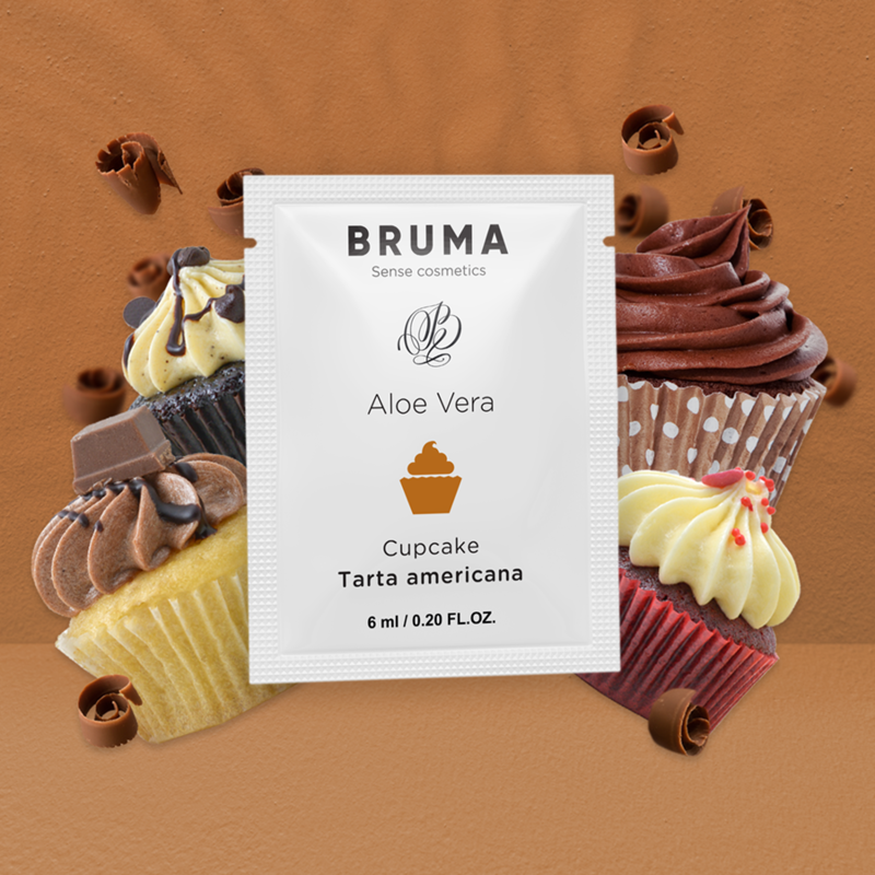 BRUMA - GEL LUBRIFIANT AU VERA (6 ML) GOÛT TARTE AMÉRICAINE