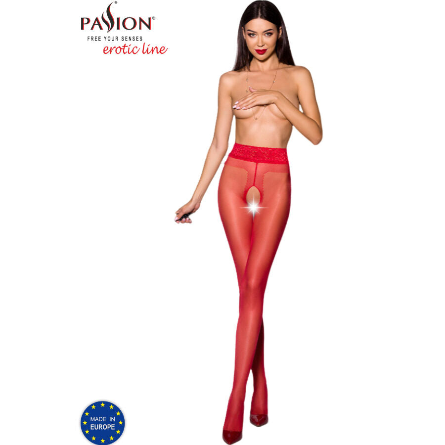PASSION - TIOPEN 001 BAS ROUGE 1/2 20 DEN