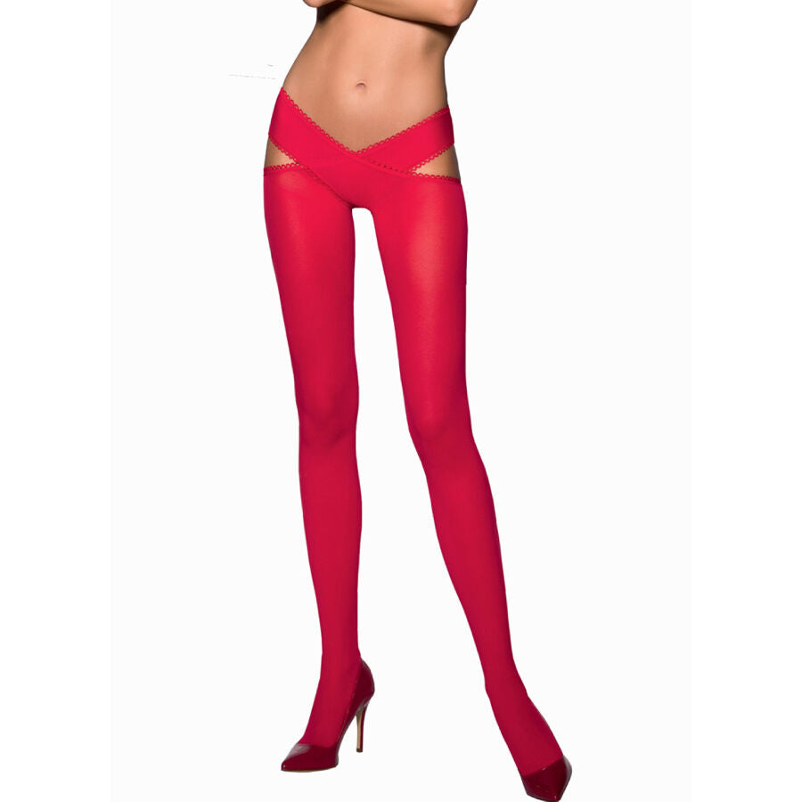 PASSION - TIOPEN 005 BAS ROUGE 3/4 60 DEN