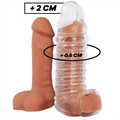 VIRILXL - RALLONGE ET GAINE DE PÉNIS V11 TRANSPARENTE